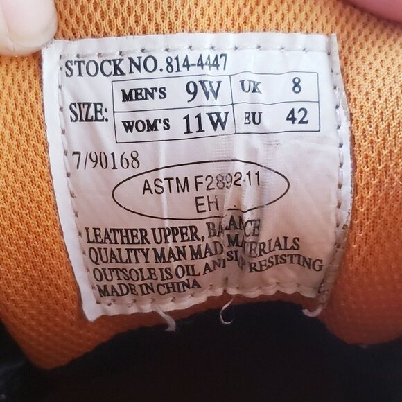 Thorogood  Men's 9W Gen-Flex2 6" Non Slip Soft Toe Leather Work Boots Brown - Picture 9 of 11